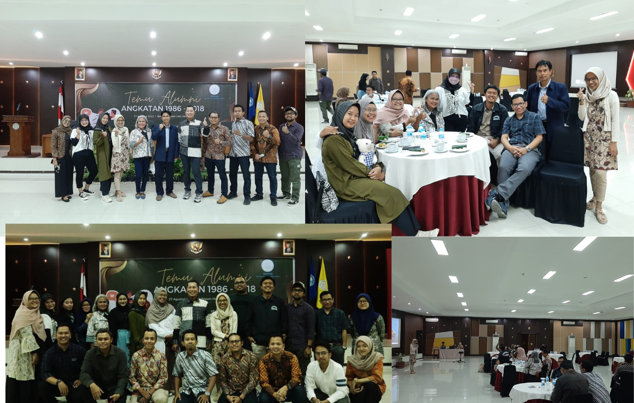 PRESS REALEASE TEMU ALUMNI ANGKATAN 1986 -2018 PROGRAM STUDI S-1 SOSIOLOGI FISIP UNS