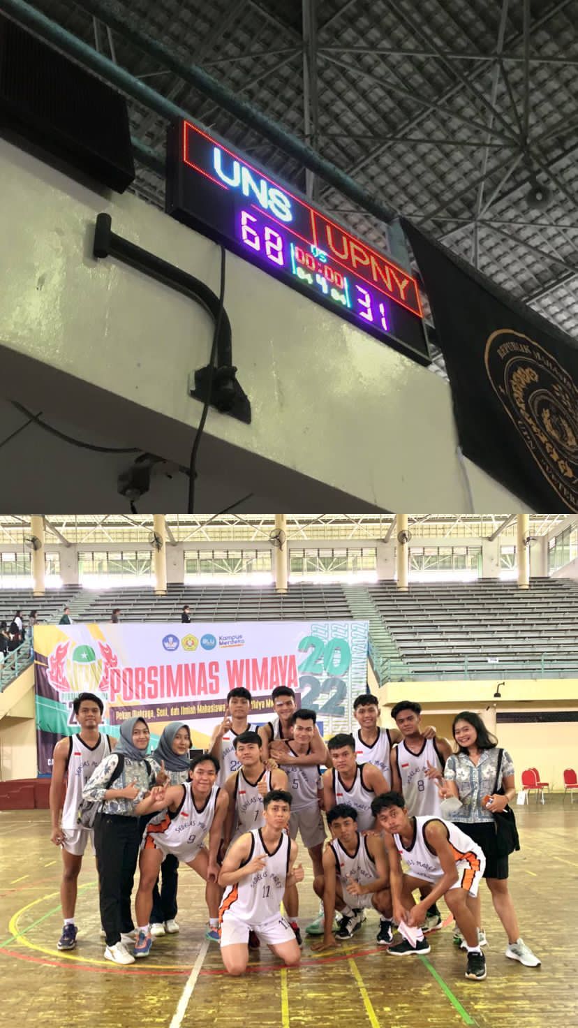 Mahasiswa Sosiologi FISIP UNS Raih Juara 3 Pada Cabor Basket POMPROV 2022