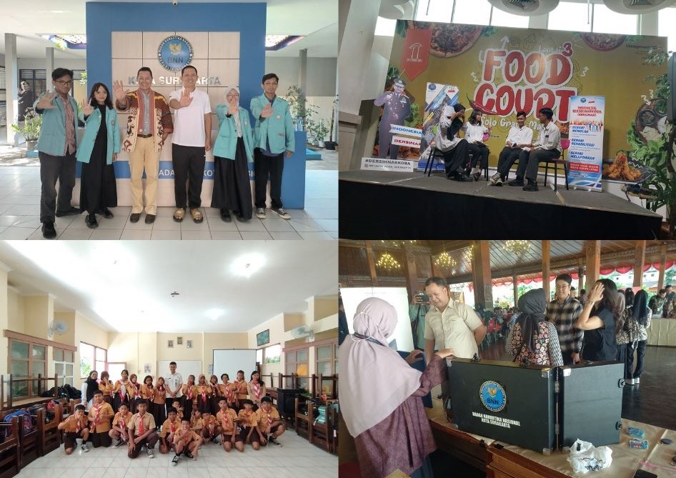 Magang Mahasiswa Sosiologi di Badan Narkotika Nasional Kota Surakarta, Lakukan Sosialisasi Kepada Masyarakat Akan Bahaya Narkotika